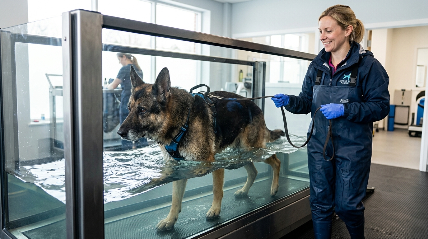 canine hydrotherapy underwater treadmill protocols