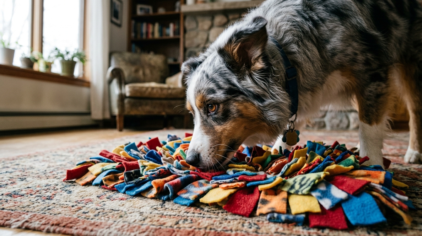 scent work for dogs mental enrichment